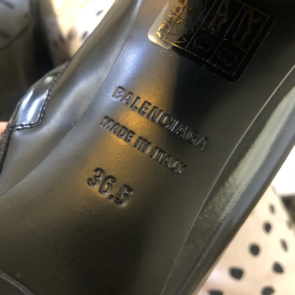 Balenciaga Patent Leather Boots 36.5 - Picture 10 of 14